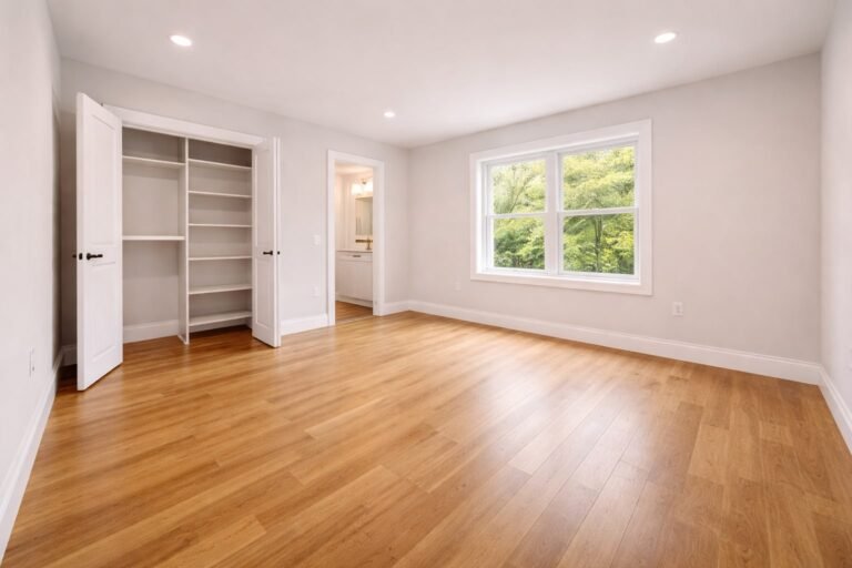 empty apartment after move-in move-out cleaning